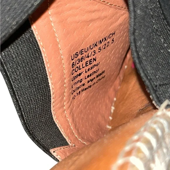 Kenneth Cole Colleen Leather Espadrille Wedge
GENTLE SOULS Size 6 - Picture 6 of 7